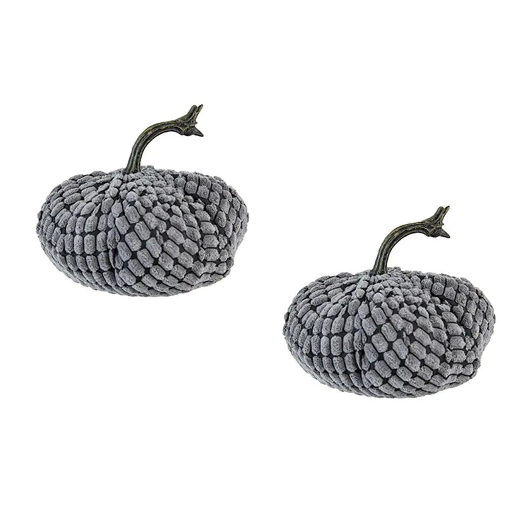 Weighted Pumpkin Ornament Decor For Holiday Harvest Festival Fall Festival & Thanksgiving by Unique Piece Furniture