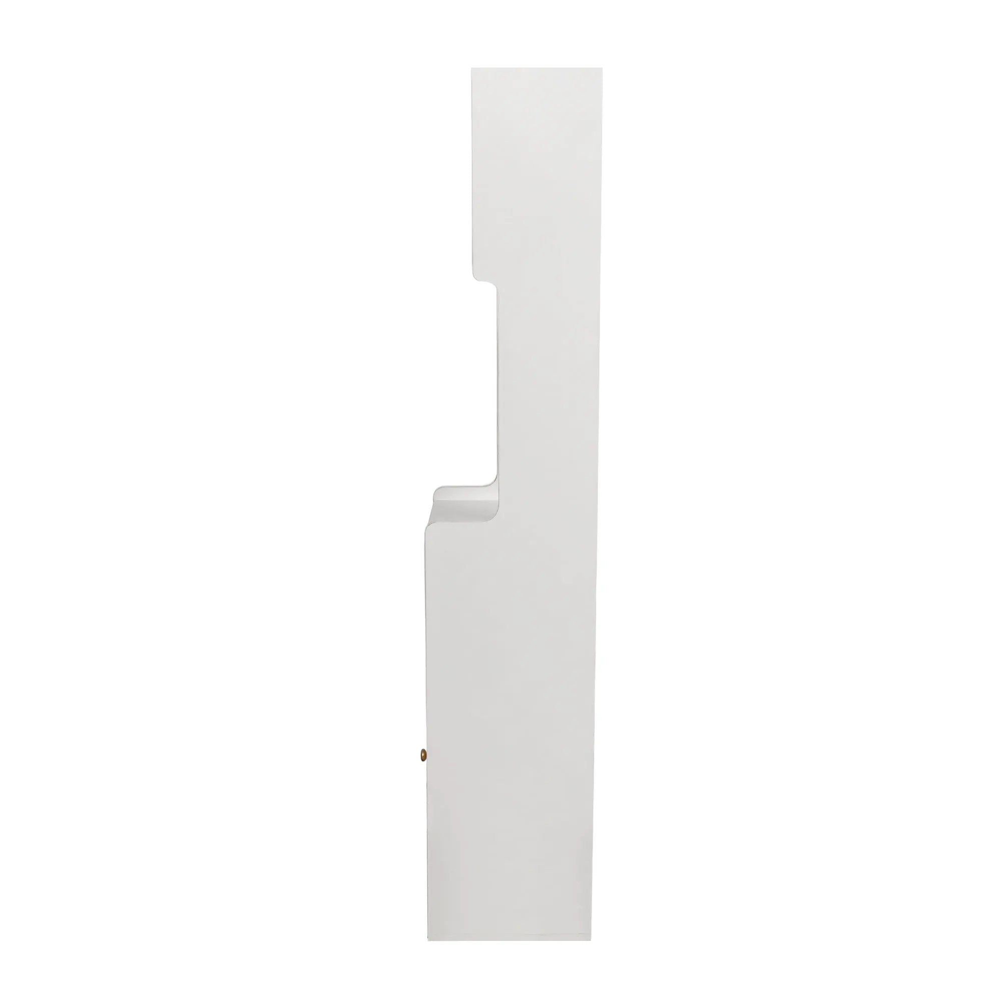 70.87" H Tall Bathroom Storage Cabinet with 1 Door and 2 Drawers by HouseOfZazla