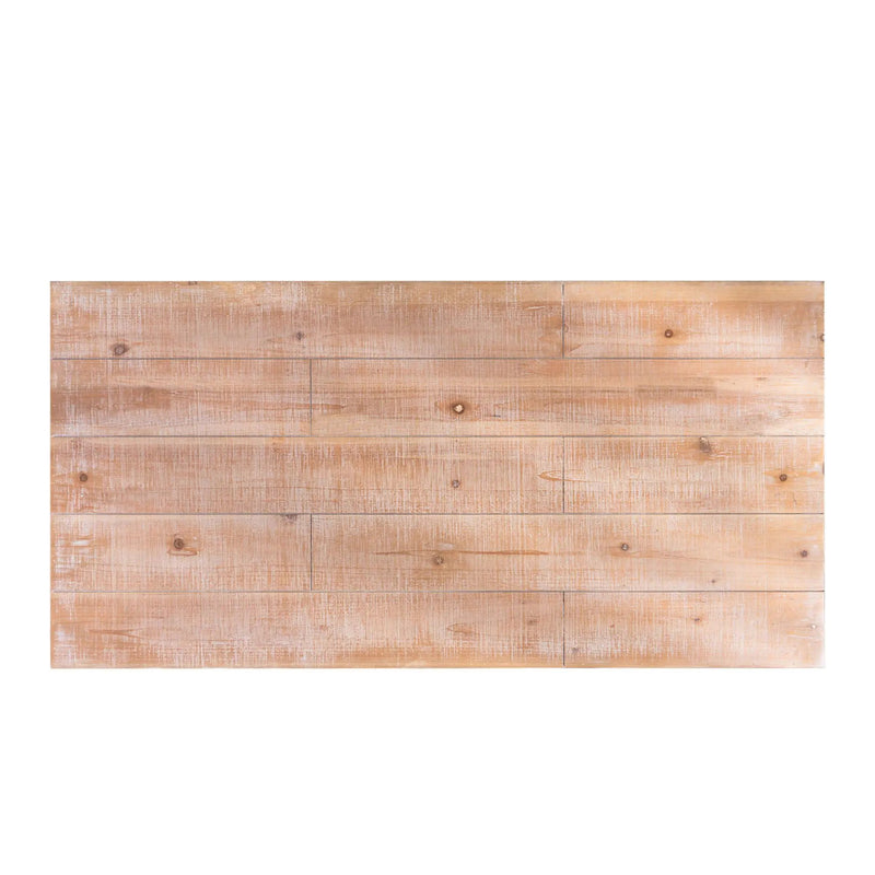 Modern Rustic Coffee Table, Rectangular Center Table For Living Room - Natural Wood Wash / Rustic by HouseOfZazla
