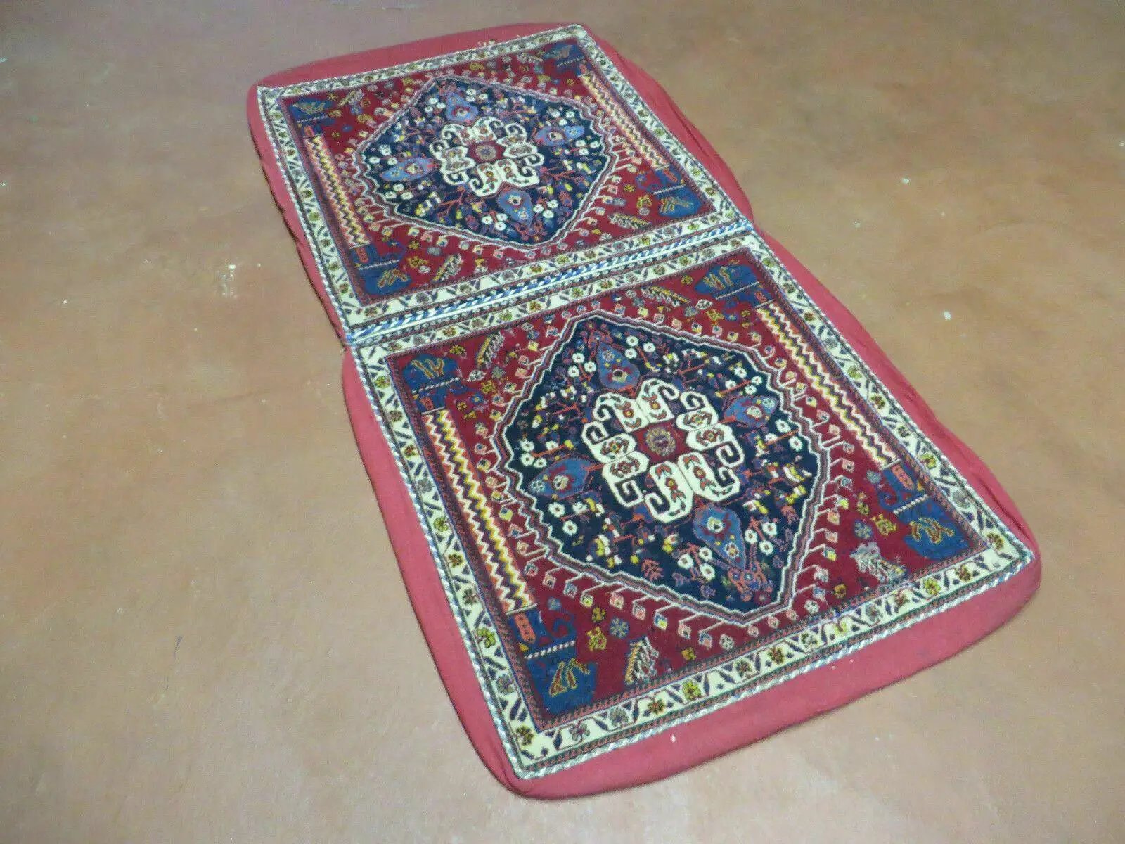 2'X 4' Antique Handmade Turkish Floral Oriental Wool Rug Pillow Case Cushion by Jewel Rugs
