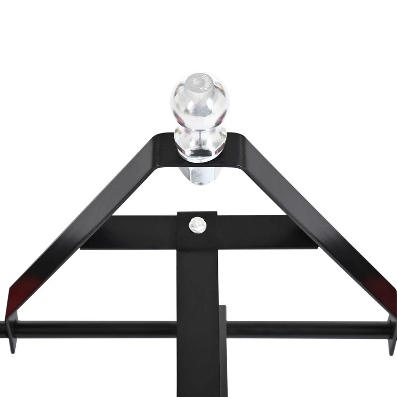 Heavy Duty Trailer Dolly With 2" Ball 1000 Lb Capacity For Easy Mobility - Black by HouseOfZazla