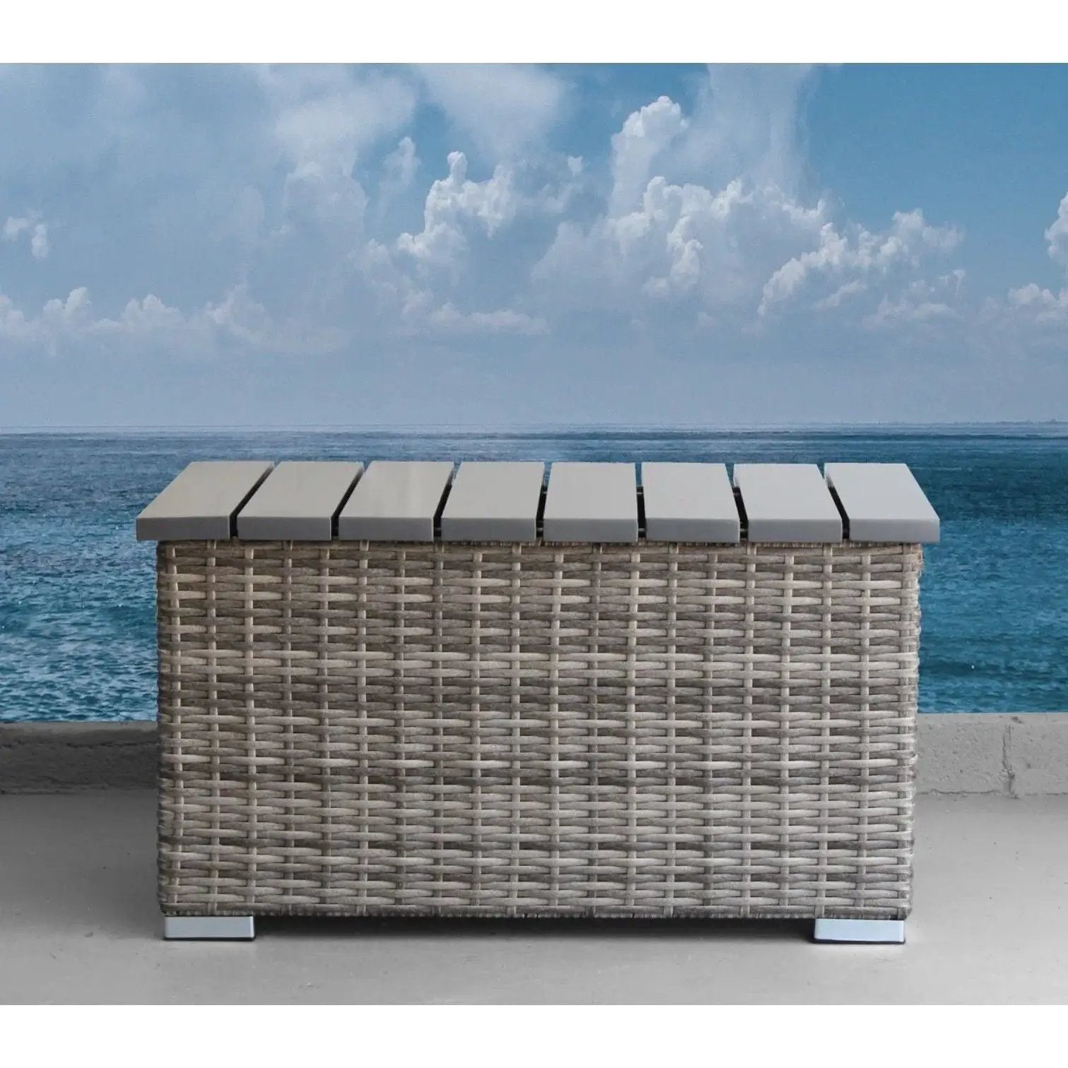 Stylish Sofa Seating Group With Cushions Perfect For Outdoor Gatherings by HouseOfZazla