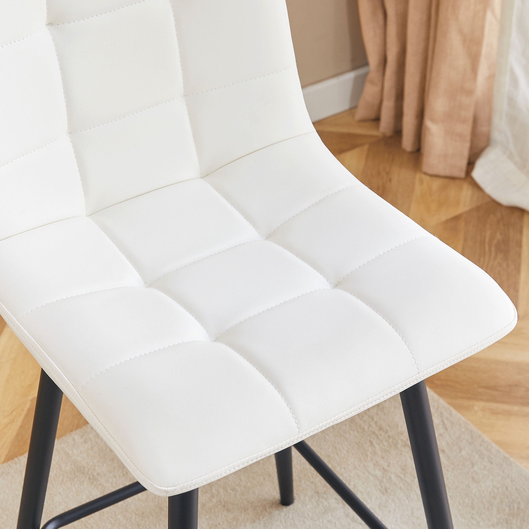Bar Chair Set Comfortable With Metal Legs And Ergonomic Design by HouseOfZazla