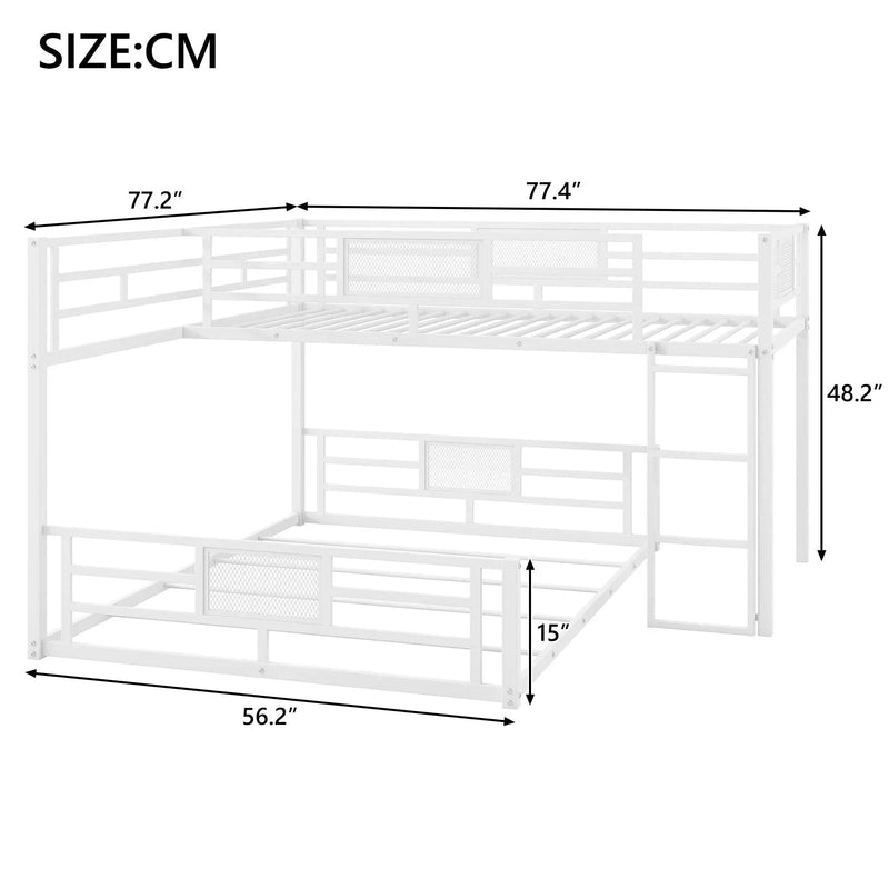 L-Shaped Bunk Bed & Safety Guaranteed by HouseOfZazla
