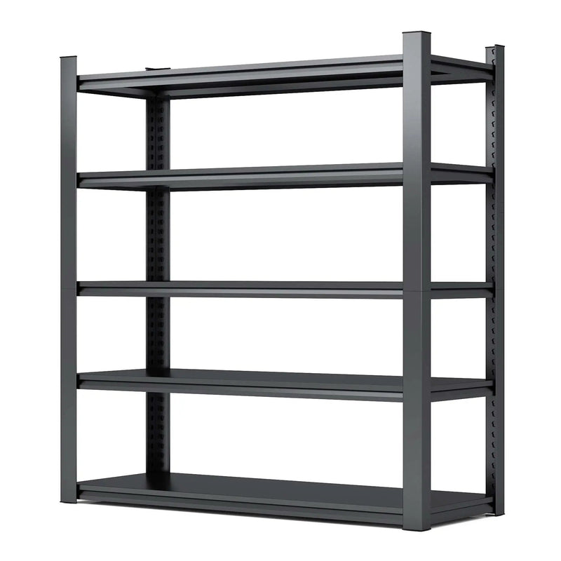 Industrial Heavy Duty Metal Garage Shelving Unit, Adjustable Storage Rack by HouseOfZazla