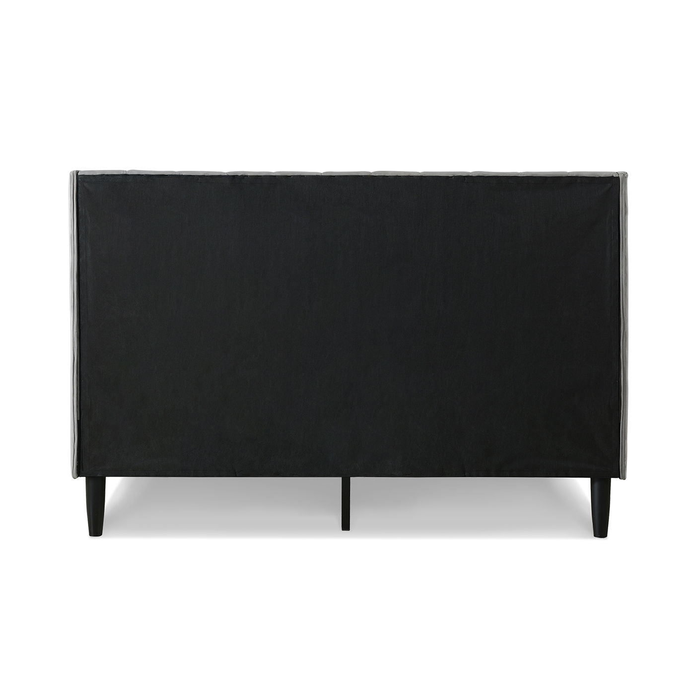 Aspen - Vertical Tufted Modern Headboard Platform Bed Set by HouseOfZazla