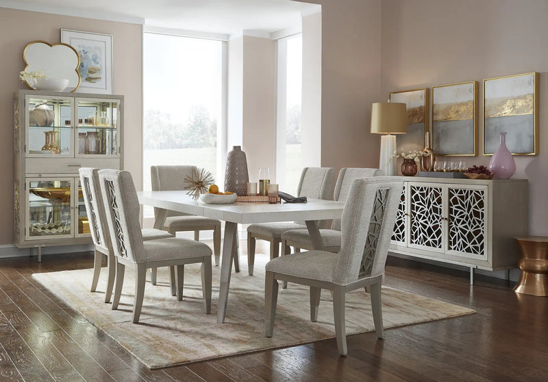 Lenox - Server - Warm Silver by Unique Piece Furniture