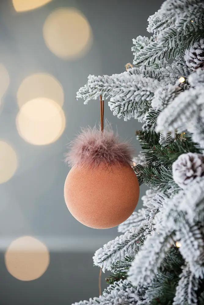 Christmas Ball Ornaments, Glass Decorative Hanging Ball Christmas Tree Ornaments by Unique Piece Furniture