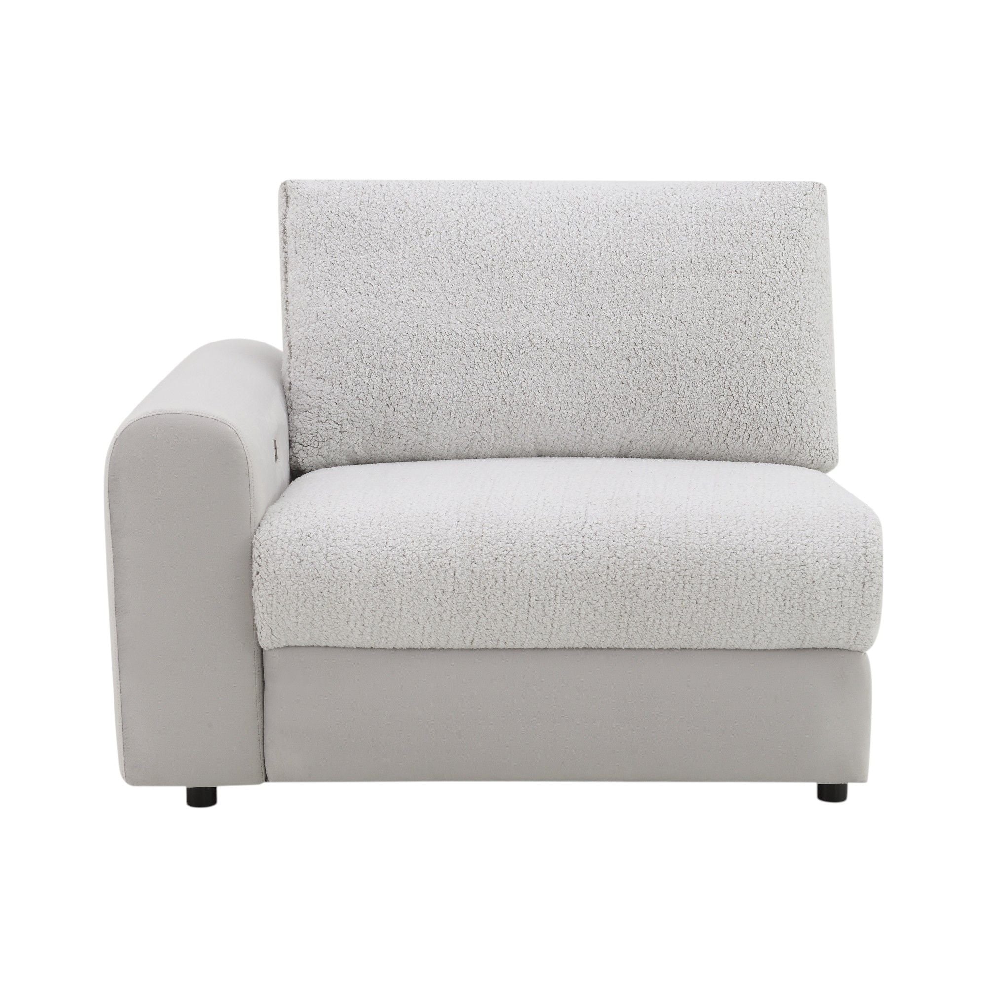Tarrance - Modular Power Recliner Sectional - Gray by HouseOfZazla