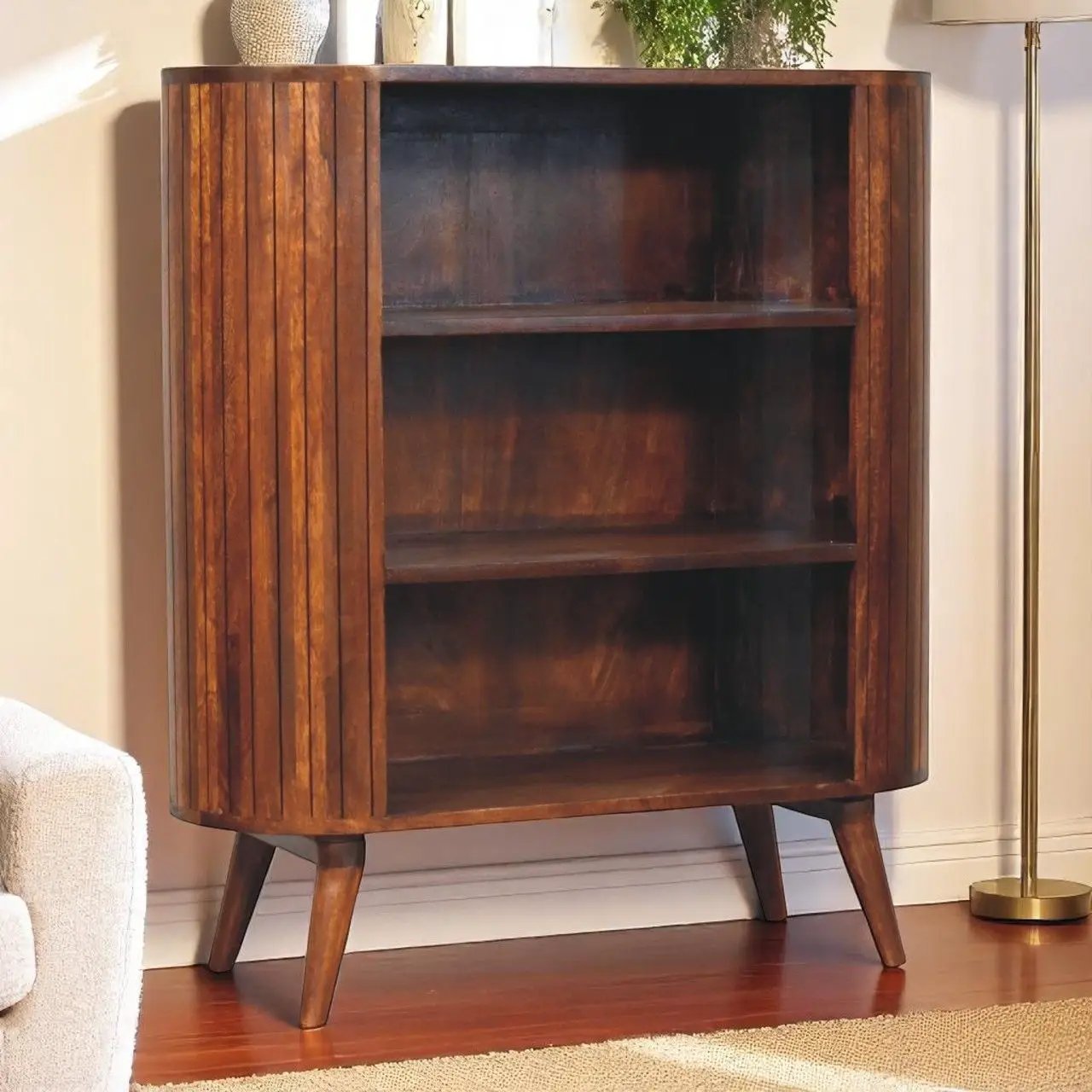 Cortez - Open Cabinet - Brown by HouseOfZazla