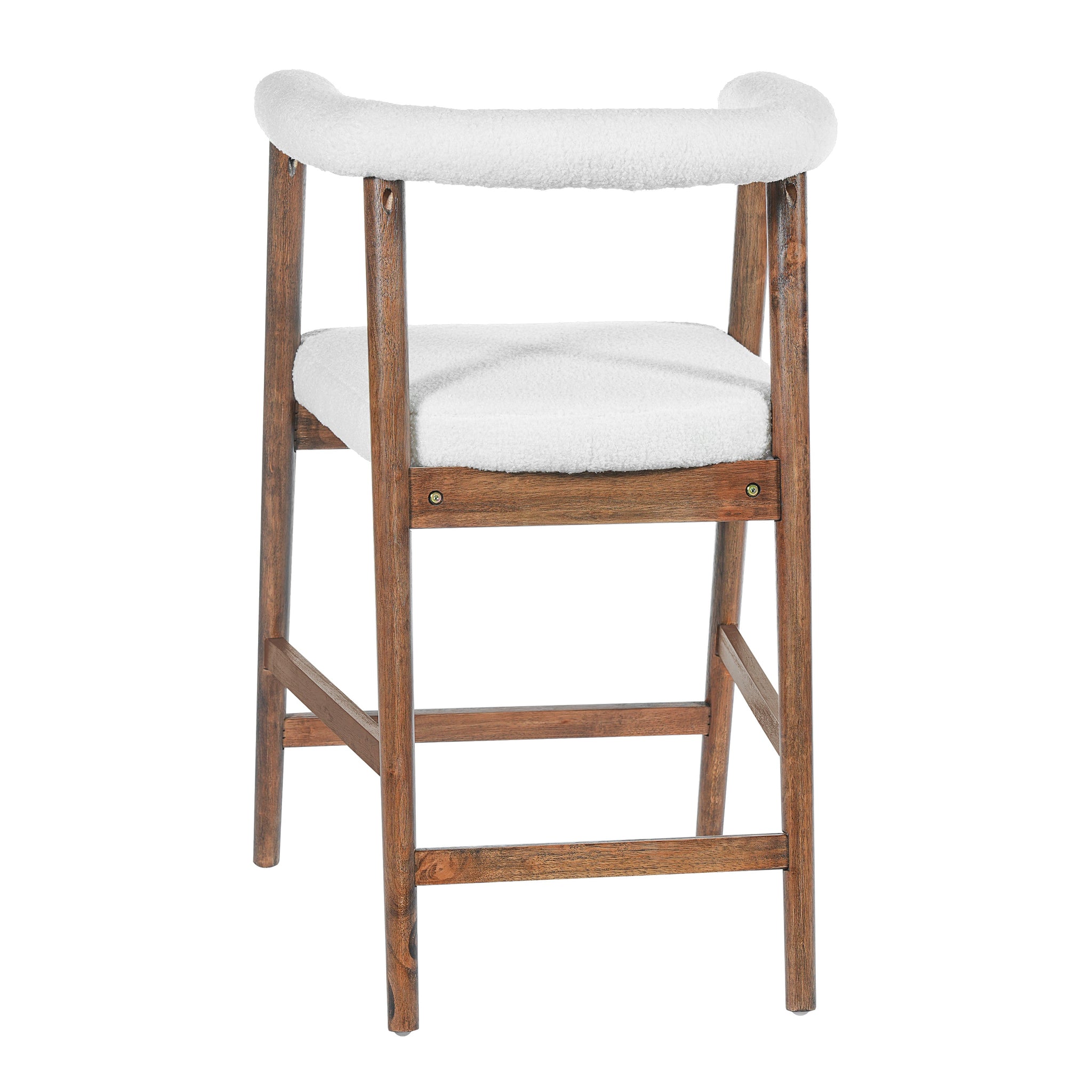 24.5'' Seat Height Bar Stools with Back, Set of 2 by HouseOfZazla