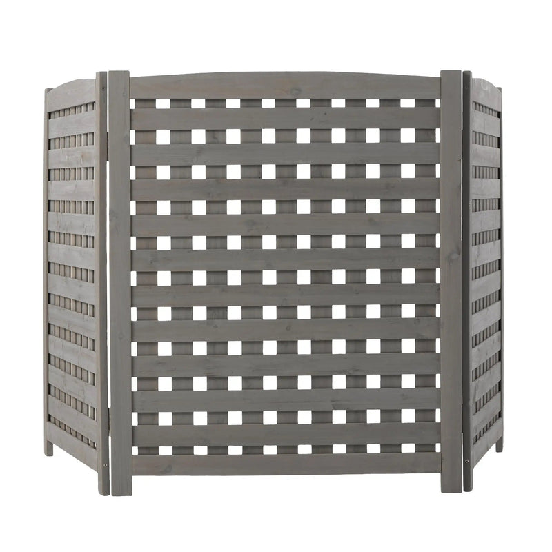 3 Panel Outdoor Air Conditioner Fence Screen by HouseOfZazla