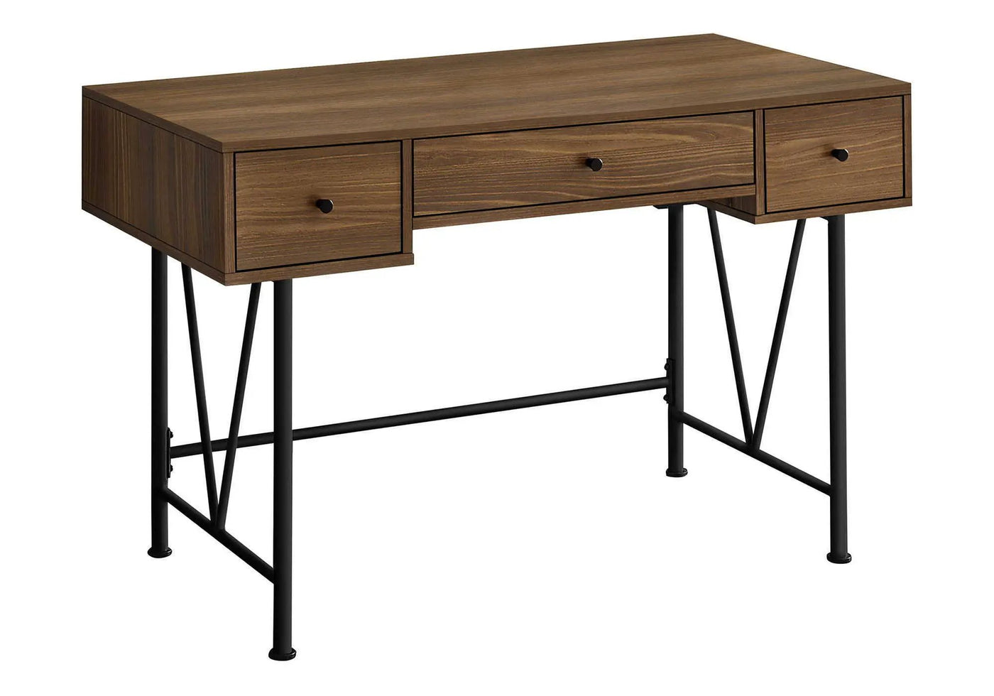 Computer Desk For Home Office, Stylish Design, Storage Drawers, Transitional by HouseOfZazla