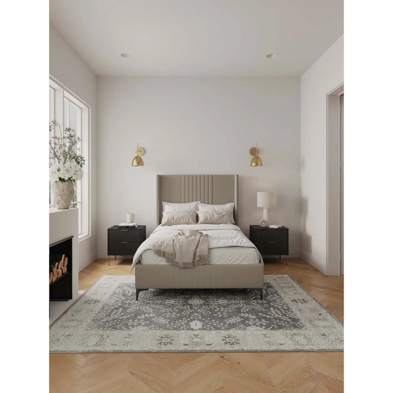 Promenade - Bed With Upholstered Headboard And Slats