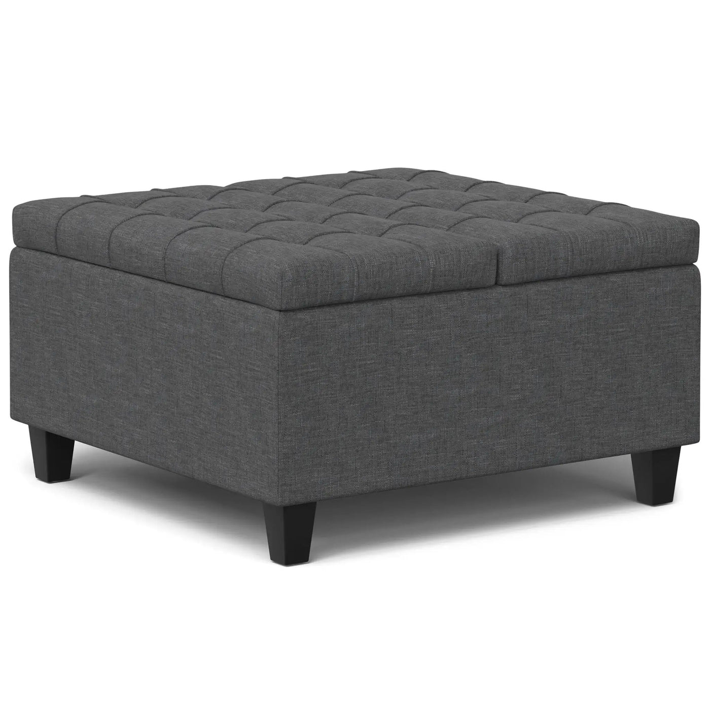 Harrison - Upholstered Coffee Table Storage Ottoman by Unique Piece Furniture