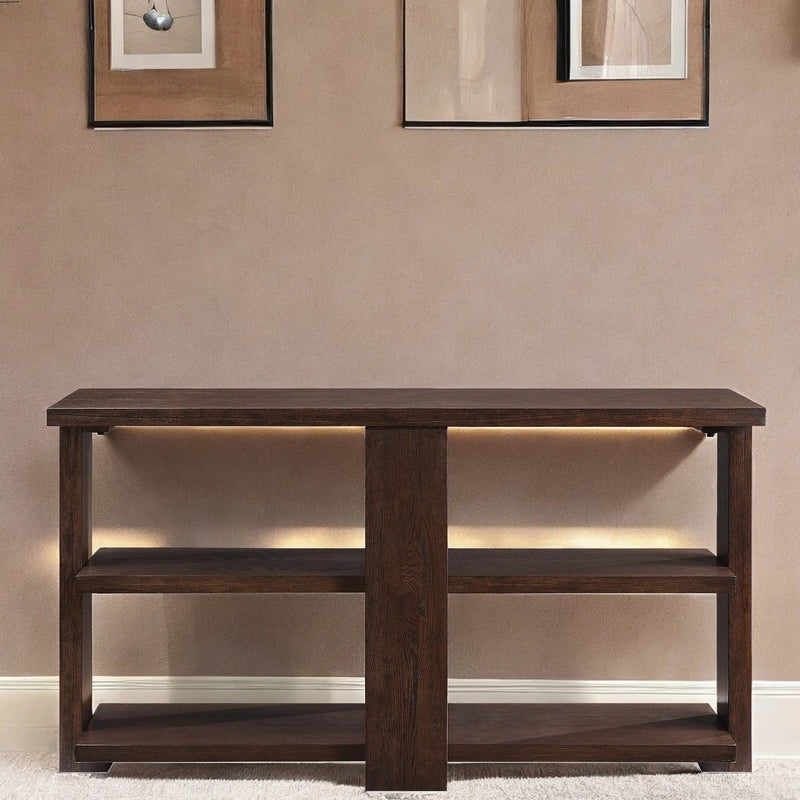 Niamey - Sofa Table - Walnut by HouseOfZazla