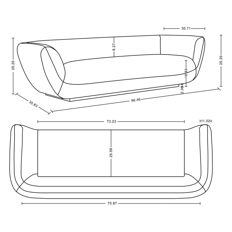 Ulka - Sofa by HouseOfZazla