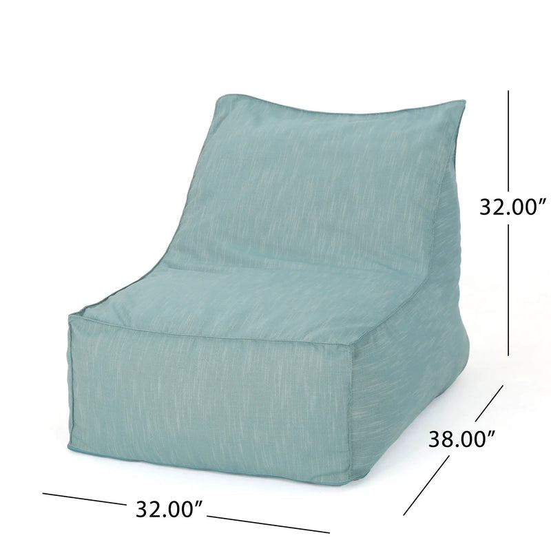Ettie - Water Resistant Fabric Bean Bag Chair by Unique Piece Furniture