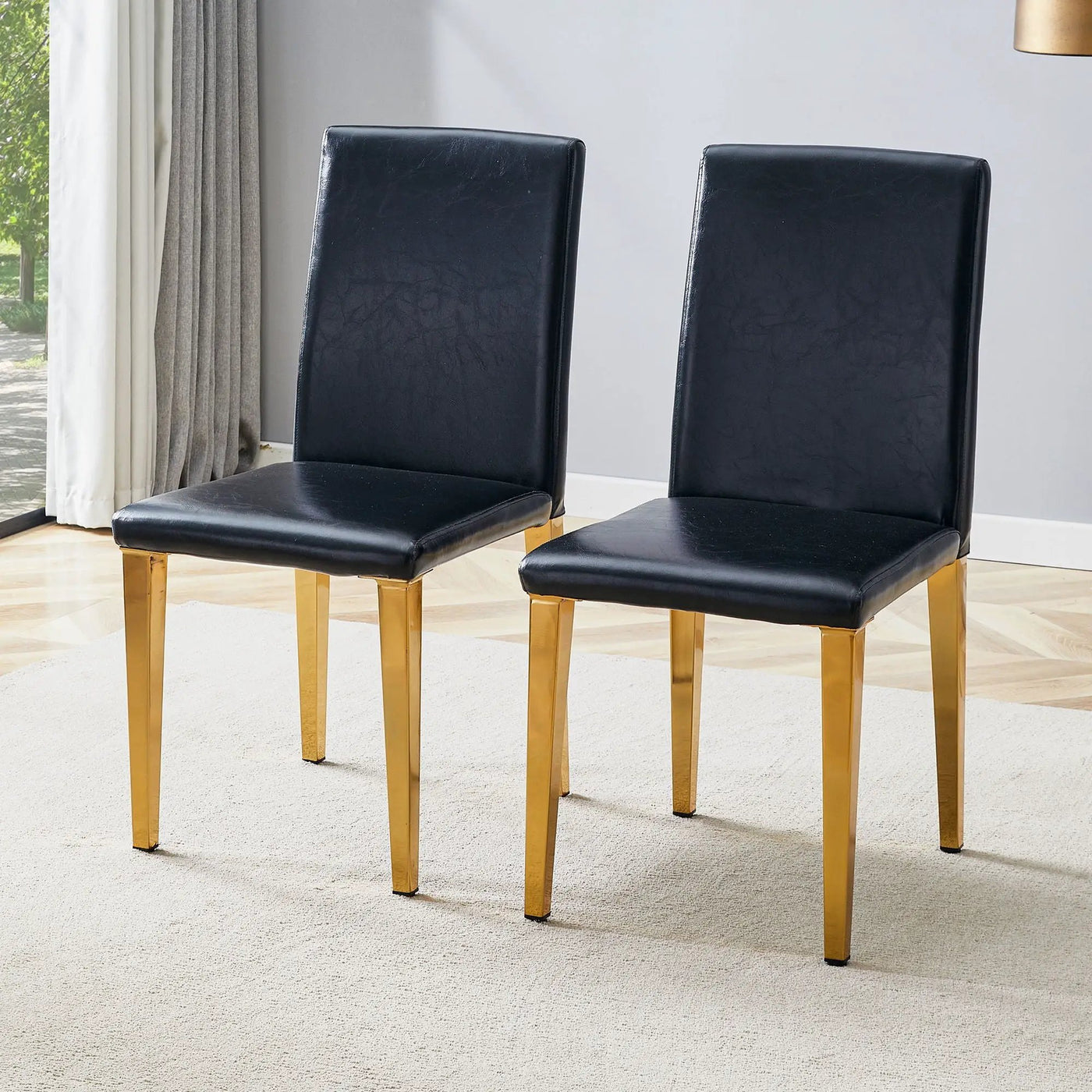 Modern Dining Chairs With Metal Legs by HouseOfZazla