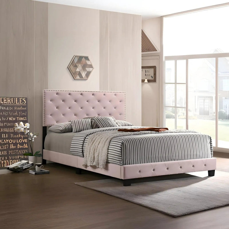 Luxurious Upholstered Bed by HouseOfZazla
