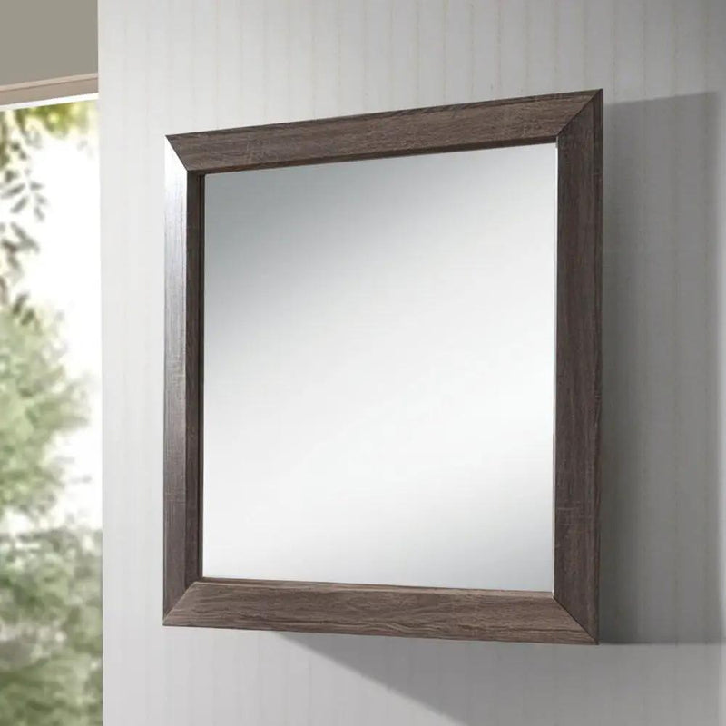 Lyndon - Mirror - Weathered Gray Grain by Unique Piece Furniture