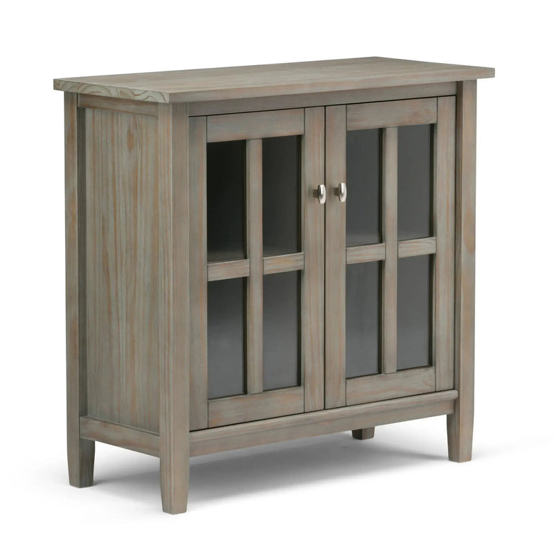 Warm Shaker - Handcrafted Low Storage Cabinet by Unique Piece Furniture