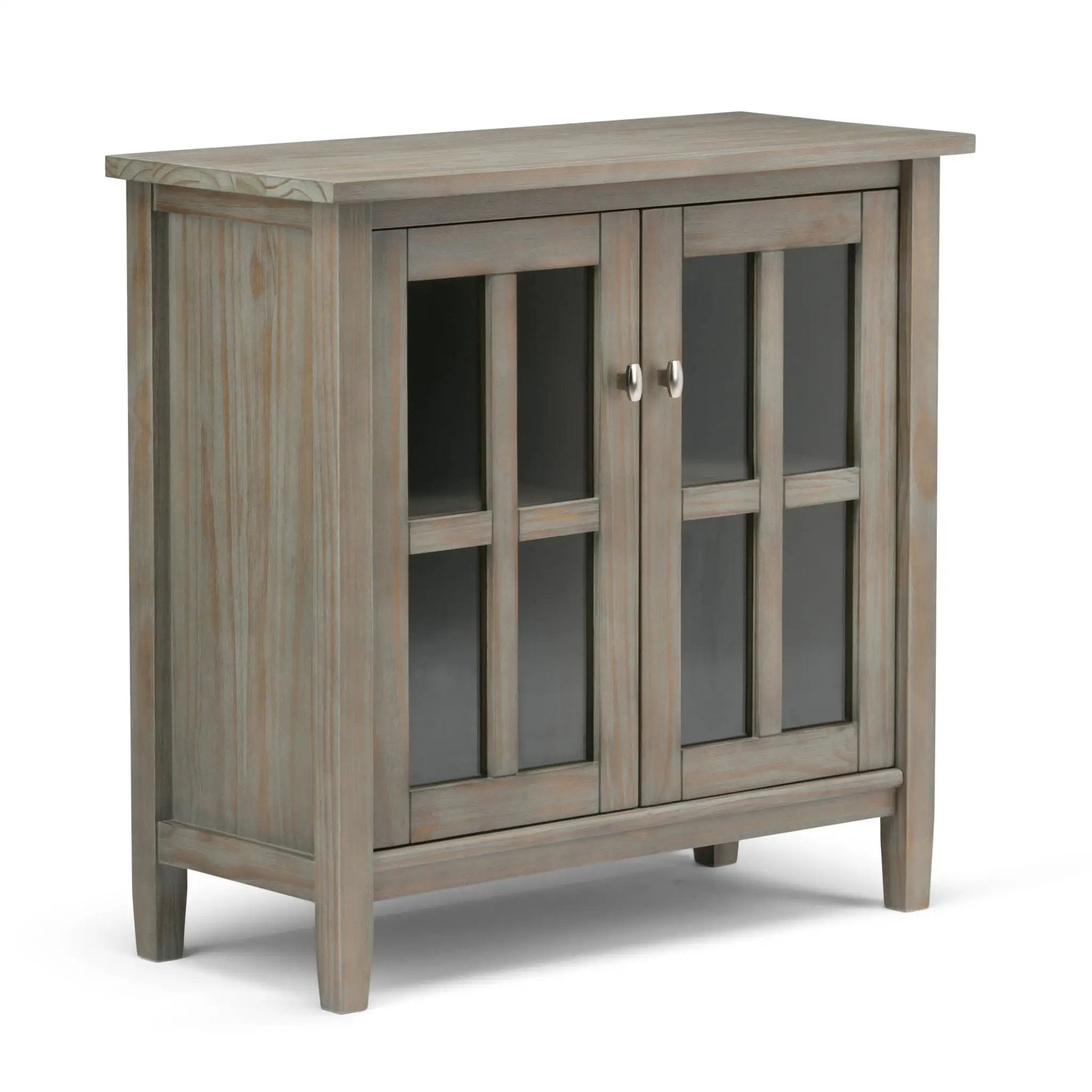 Warm Shaker - Handcrafted Low Storage Cabinet by Unique Piece Furniture