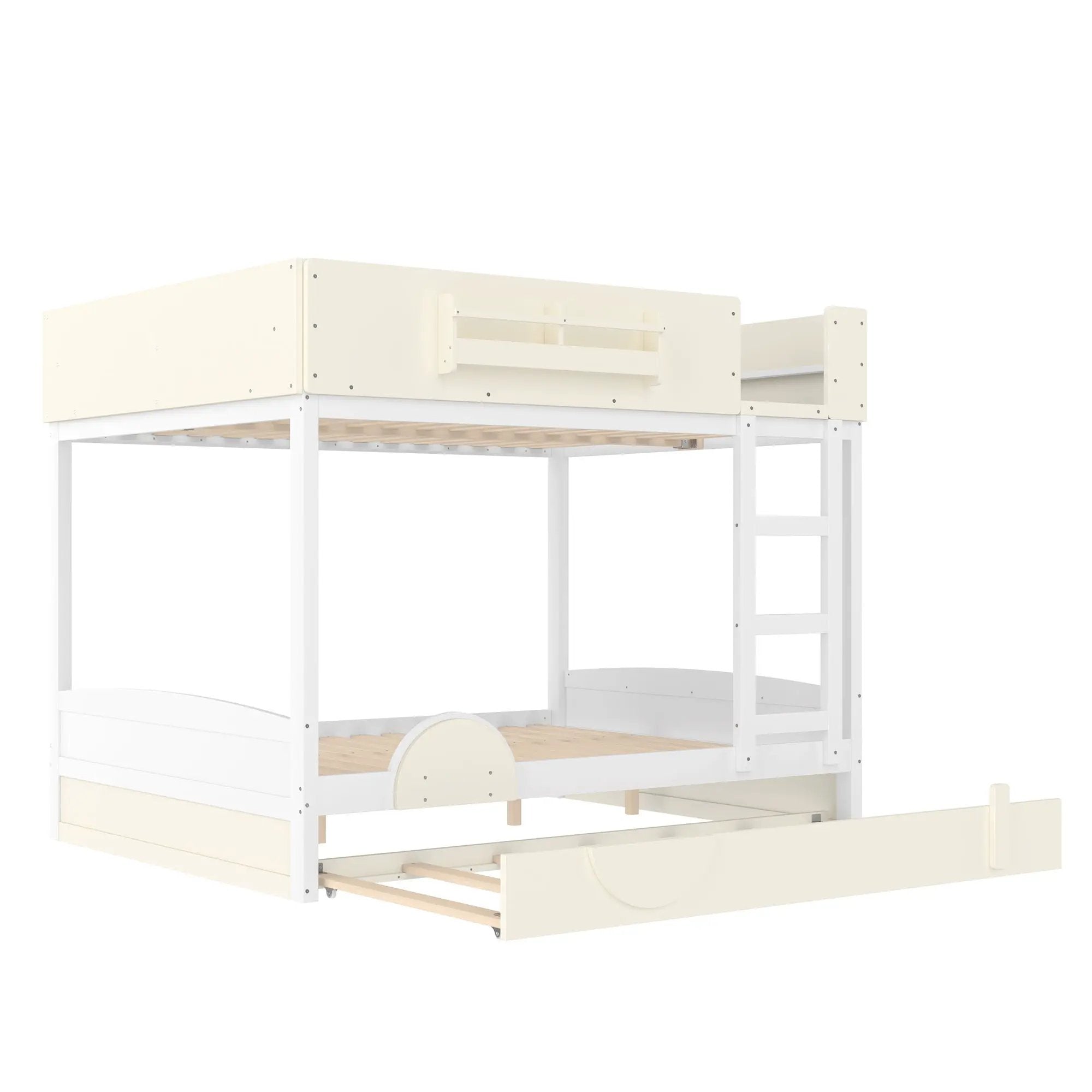 Queen Bunk Bed with Trundle by HouseOfZazla