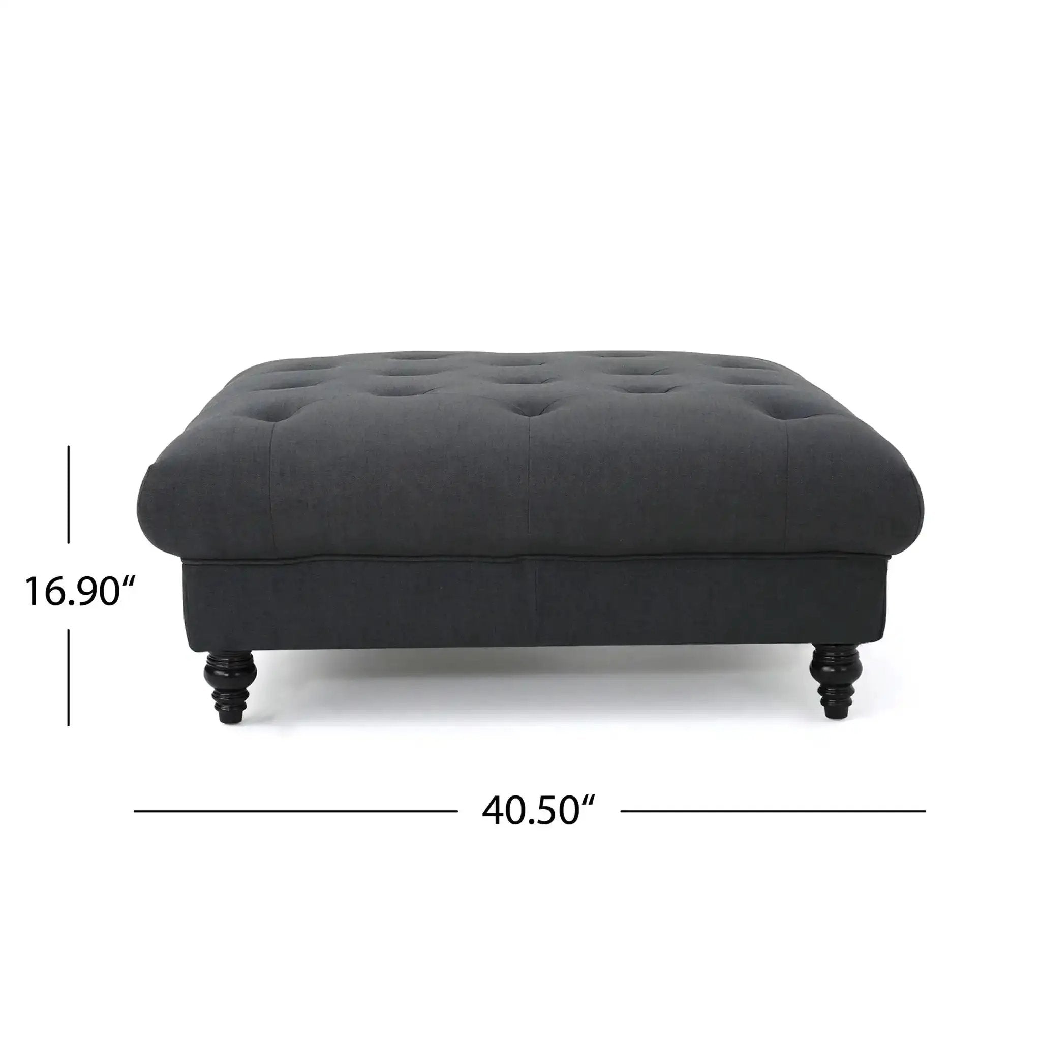 Madrid Tufted Ottoman Footrest by HouseOfZazla