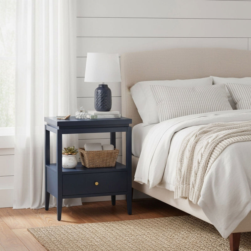 Olana -1 Drawer Nightstand With Floating Top Design by HouseOfZazla