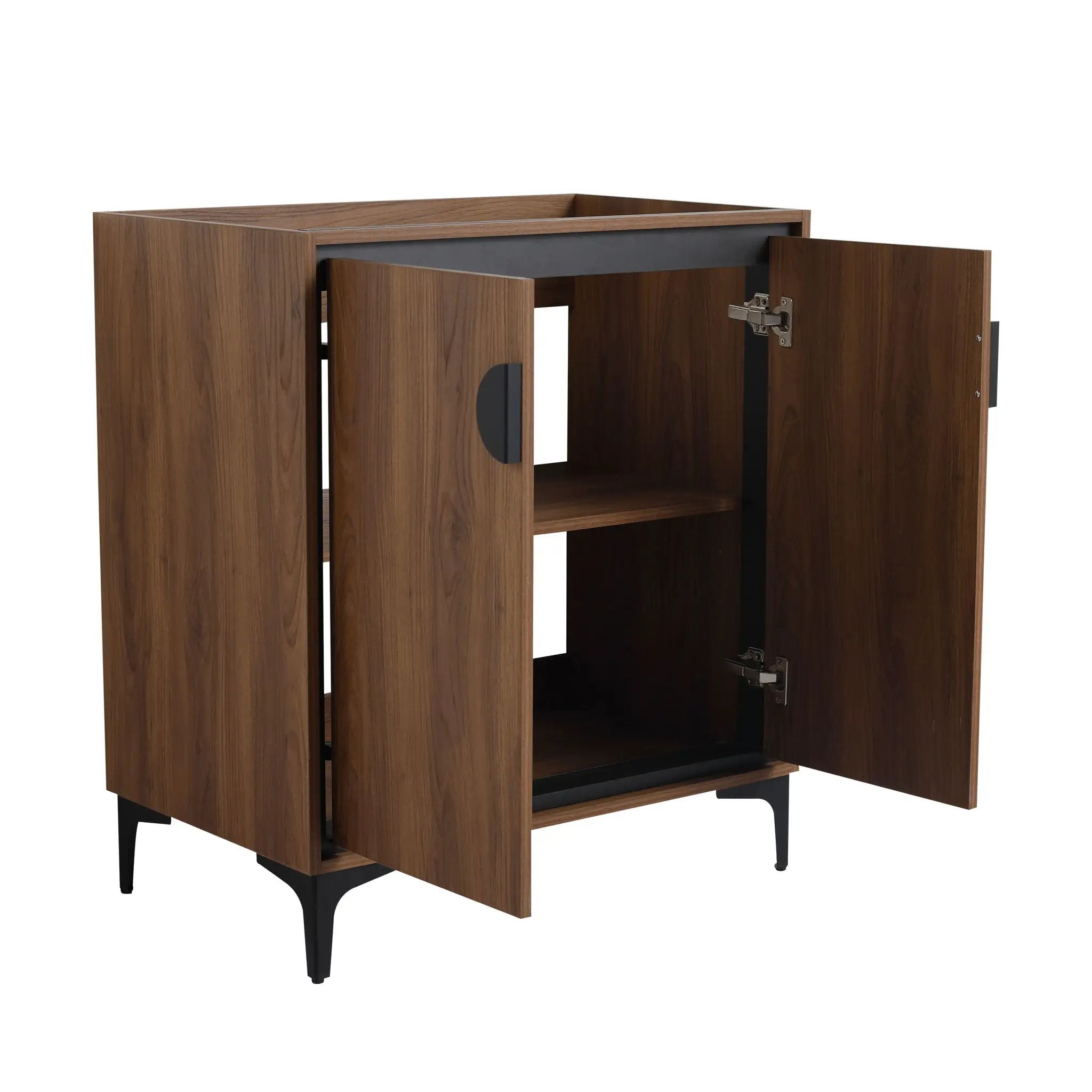 Modern Bathroom Vanity Storage Cabinet With Soft Closing Doors And Engineered Wood Construction by Unique Piece Furniture