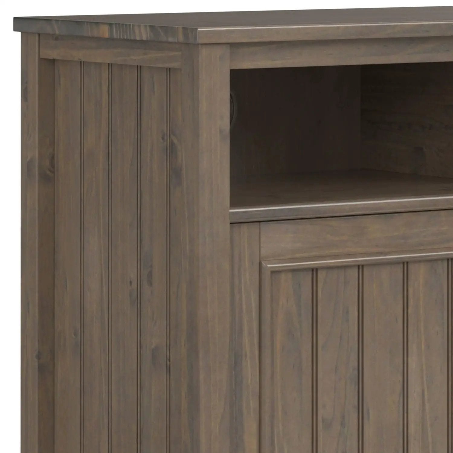 Lev - Medium Storage Cabinet - Smoky Brown by Unique Piece Furniture