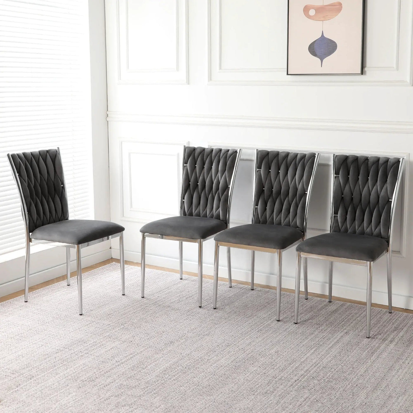 Modern Dining Chair Set For Dining Room by HouseOfZazla