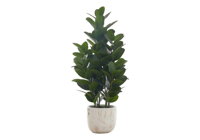 31" Tall, Artificial Plant, Garcinia Tree, Indoor, Faux, Fake, Floor, Greenery, Potted, Real Touch, Decorative - Green / White by Unique Piece Furniture