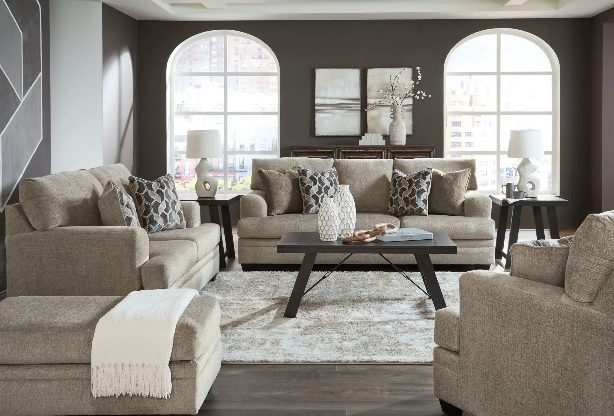 Stonemeade - Living Room Set by Unique Piece Furniture