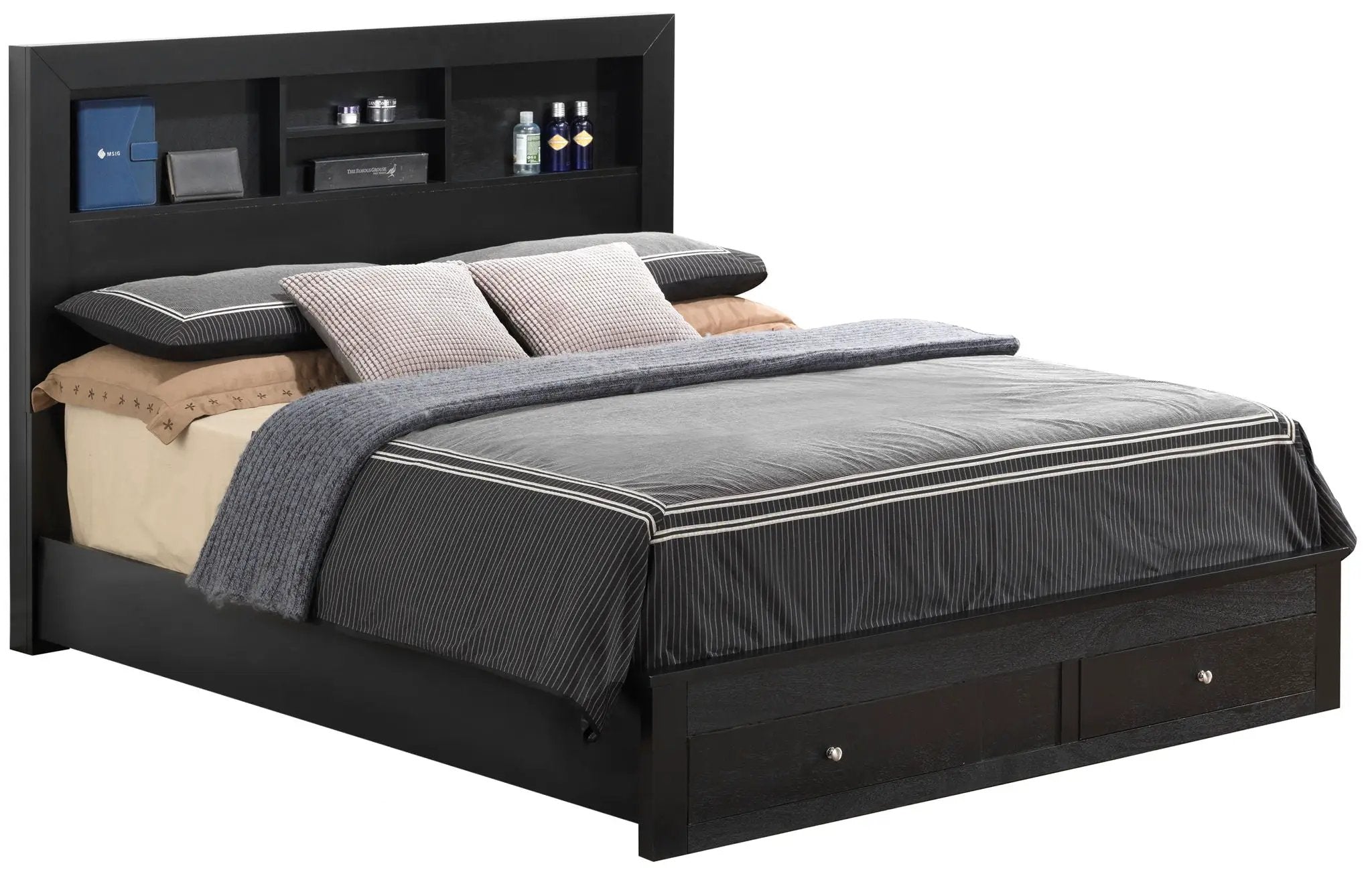 Stylish Storage Bed For Modern Spaces by HouseOfZazla