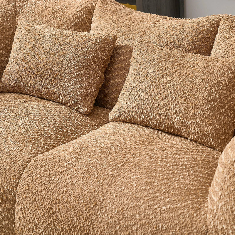 Comfortable Dual Beanbag Chair With High Resilience Foam Core For 2 People by Unique Piece Furniture