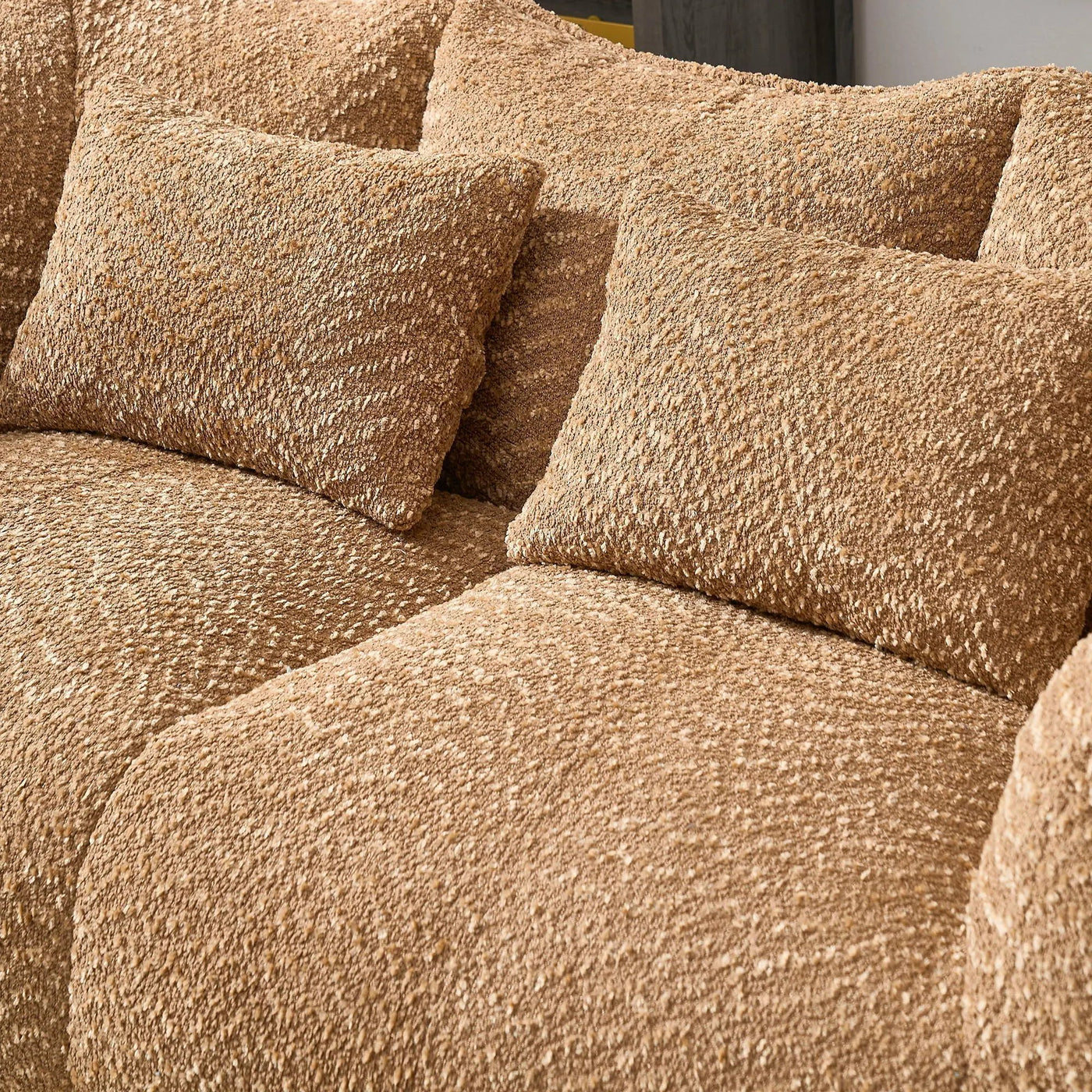 Comfortable Dual Beanbag Chair With High Resilience Foam Core For 2 People by Unique Piece Furniture