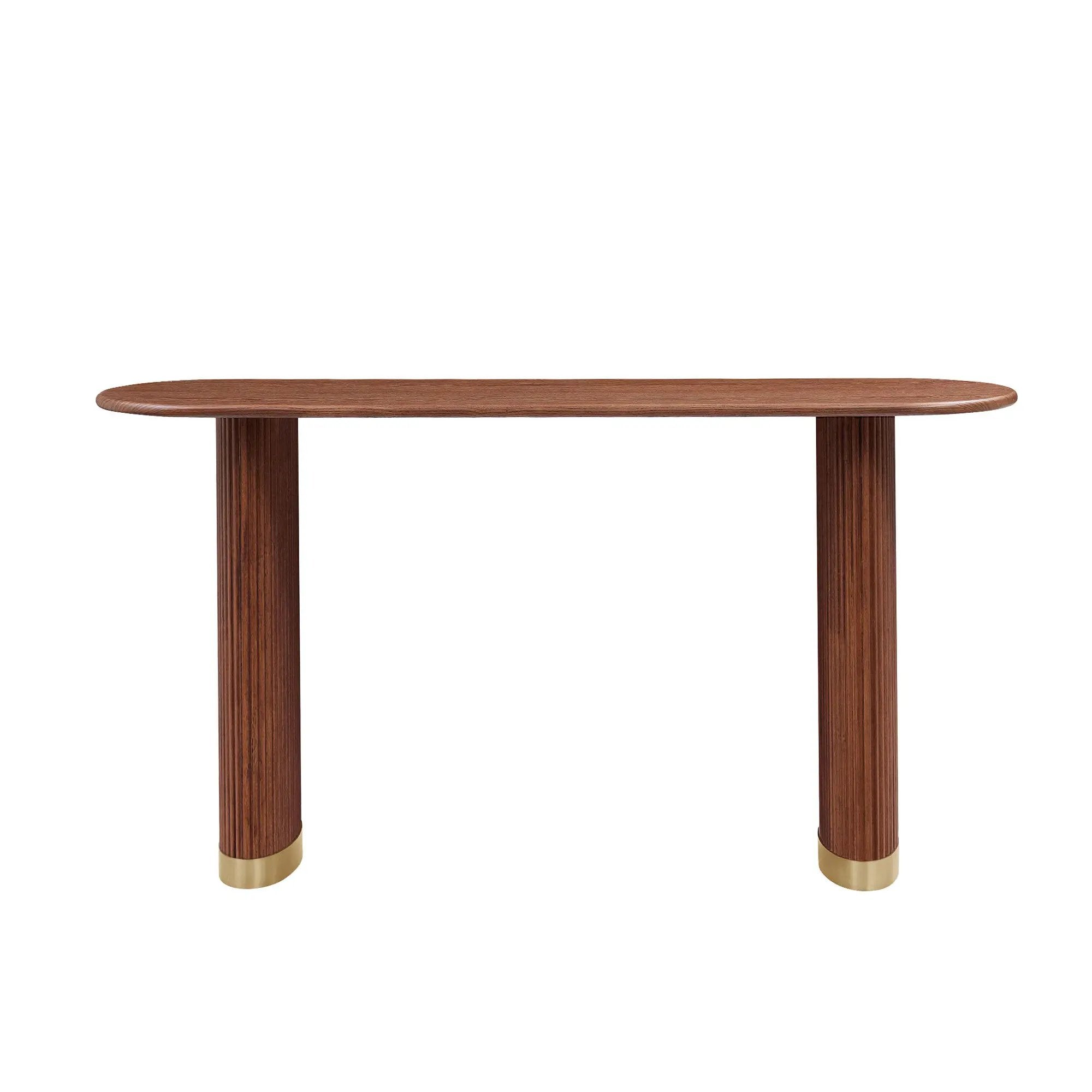 Modern 59.1 Inch Entryway Table for Living Room by HouseOfZazla