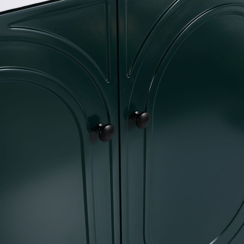 Modern Freestanding Bathroom Vanity With Soft Close Cabinet Doors by HouseOfZazla