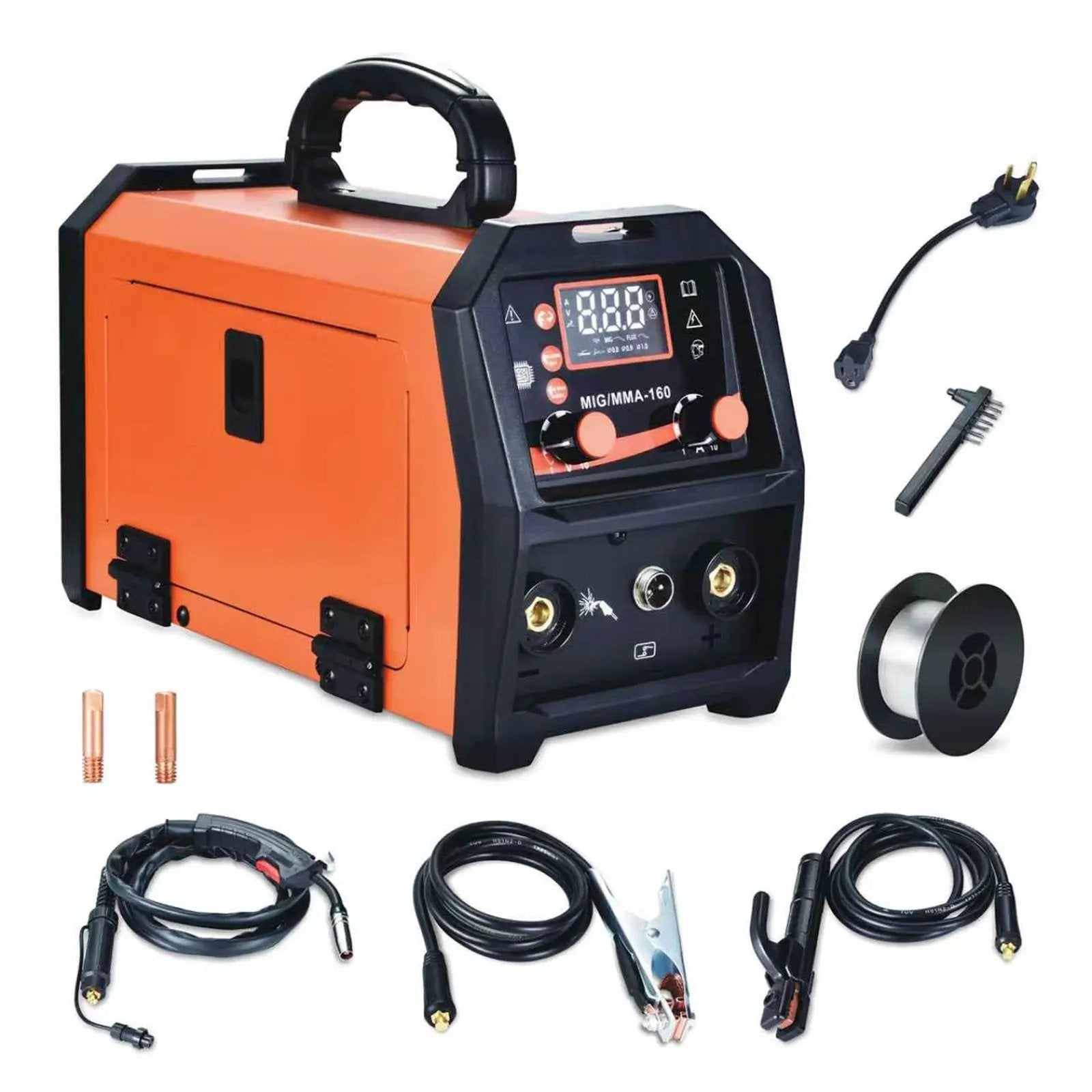 MMA MIG 160A Welder, 4 in 1 Portable Inverter Welding Machine by HouseOfZazla