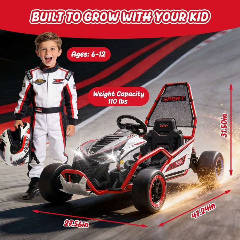 24V 400W Electric Kids Ride-On Toy by HouseOfZazla