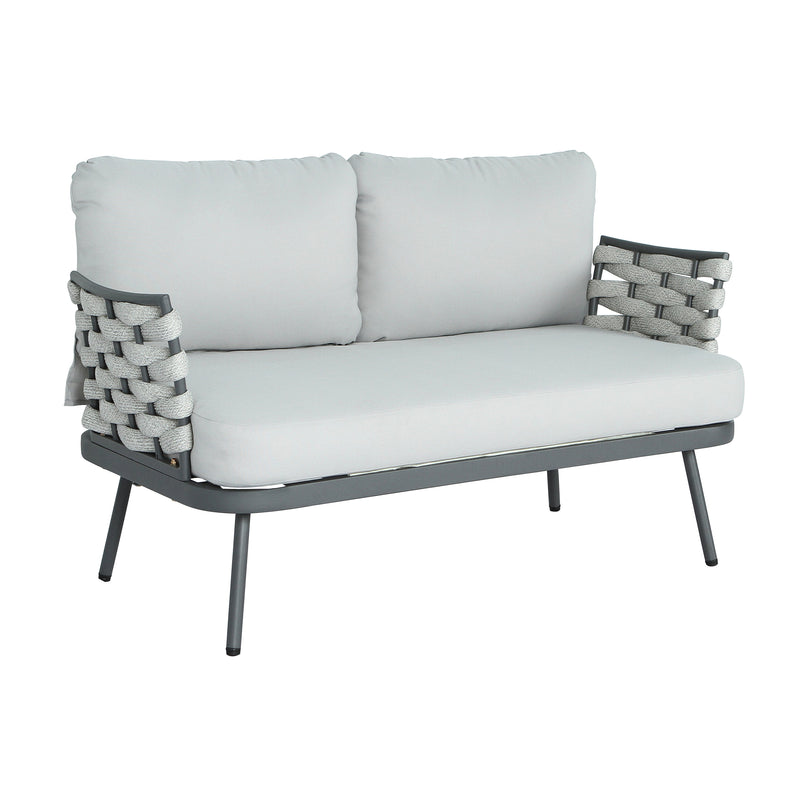Mariano Steel 4-Pieces Conversation Set by HouseOfZazla
