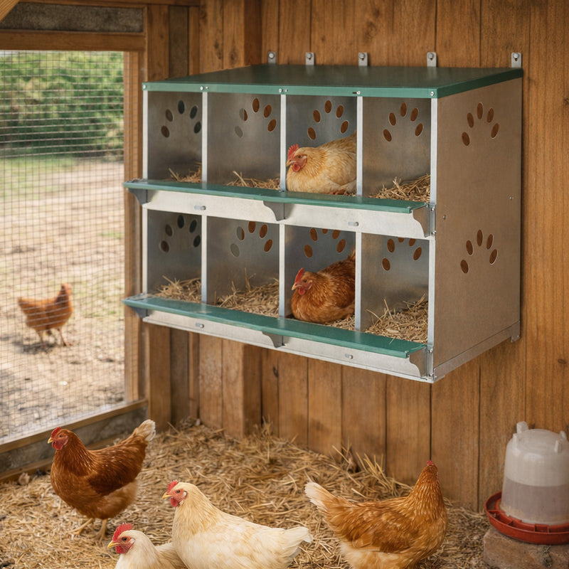 8 Compartment Chicken Nesting Boxes, photo 7 of 8