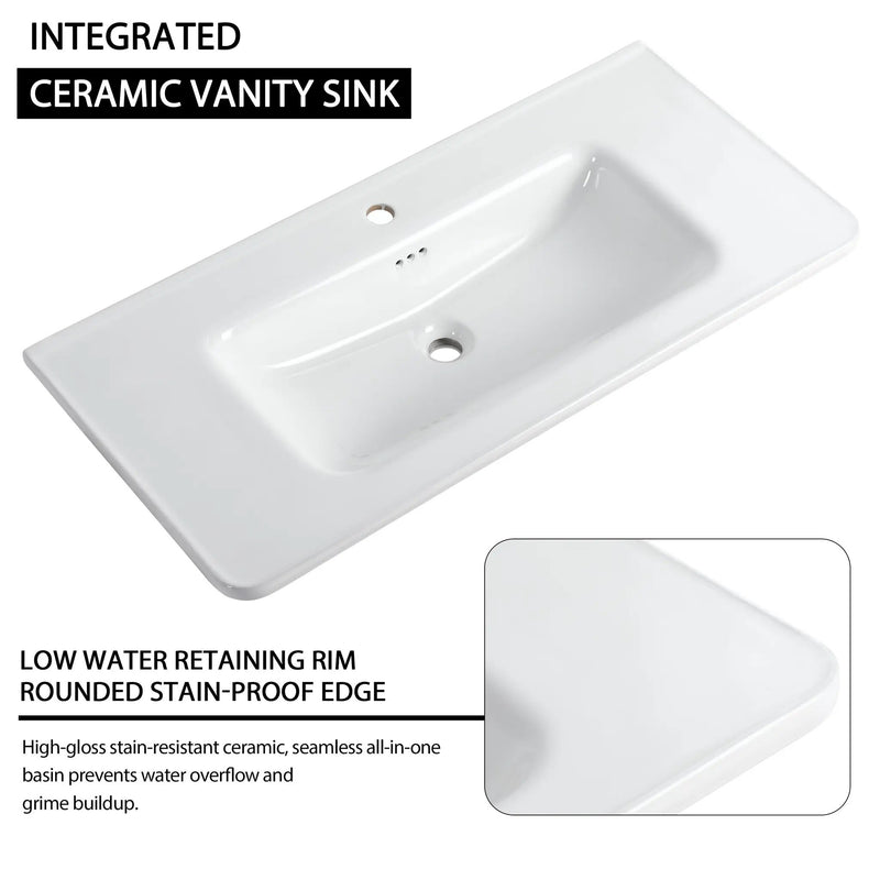 40'' Freestanding Bathroom Vanity by HouseOfZazla