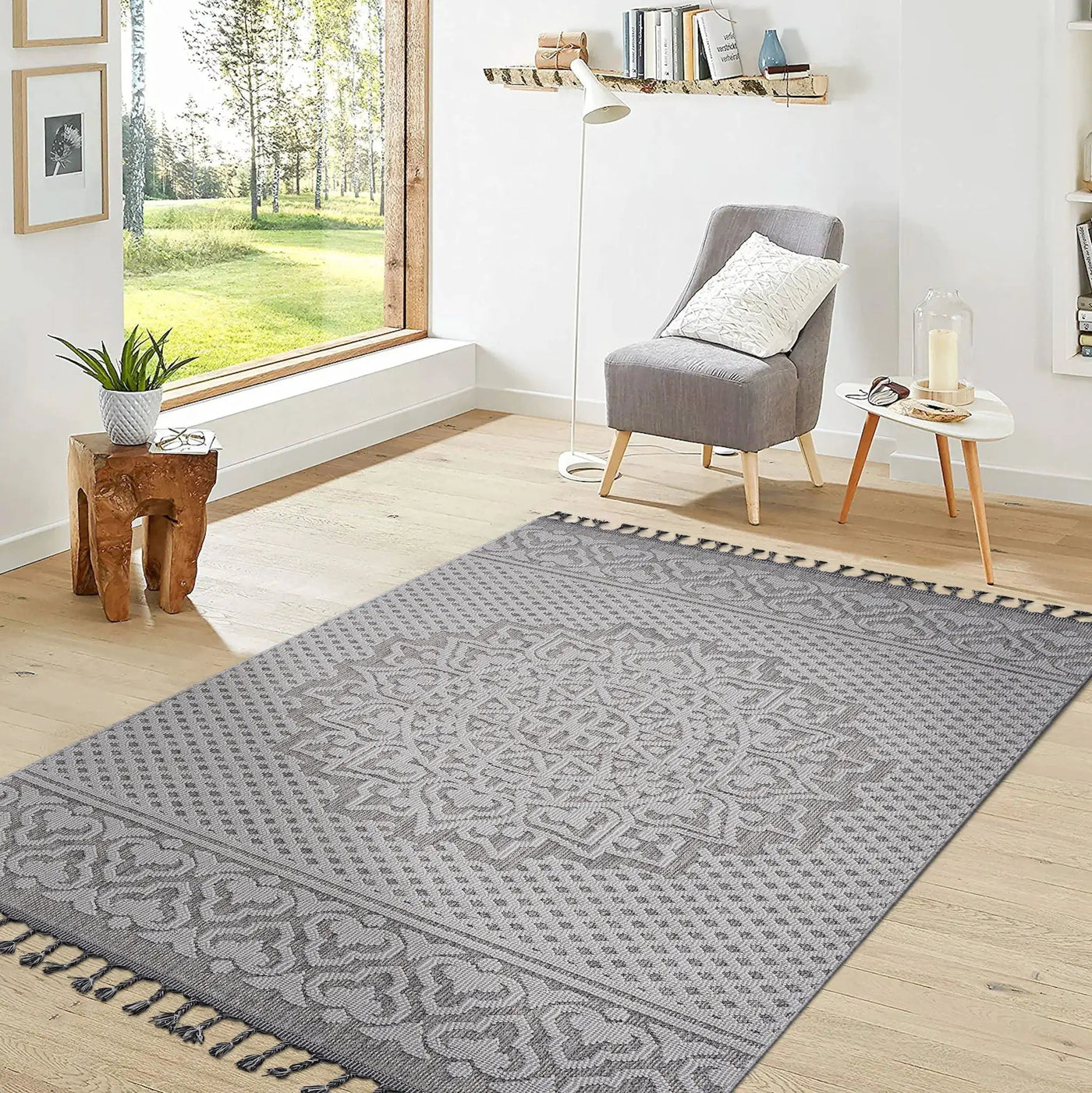 Guros - Medallion Indoor / Outdoor Area Rug by Unique Piece Furniture