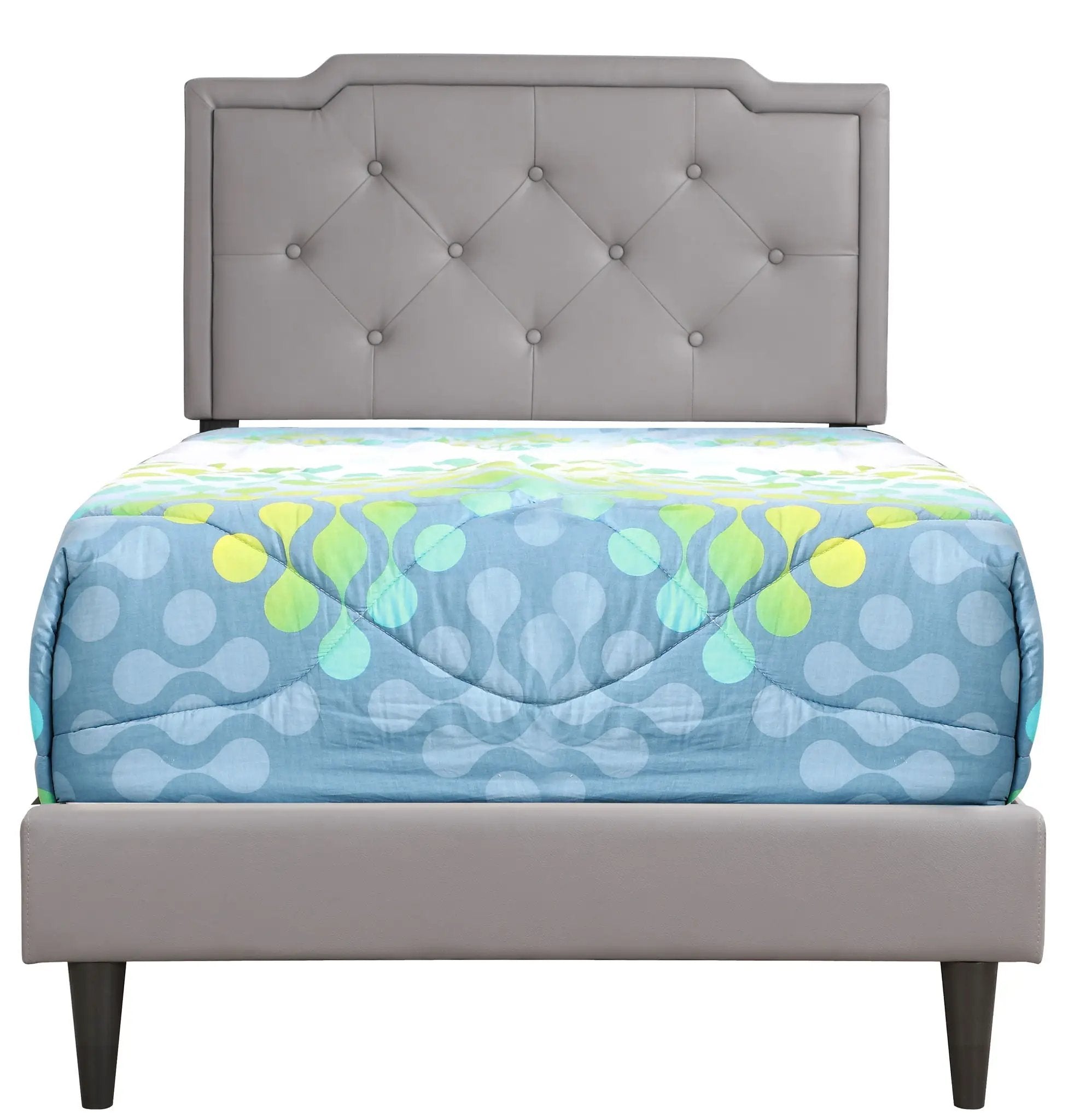 Button Tufted Bed Charming For Cozy Spaces by HouseOfZazla