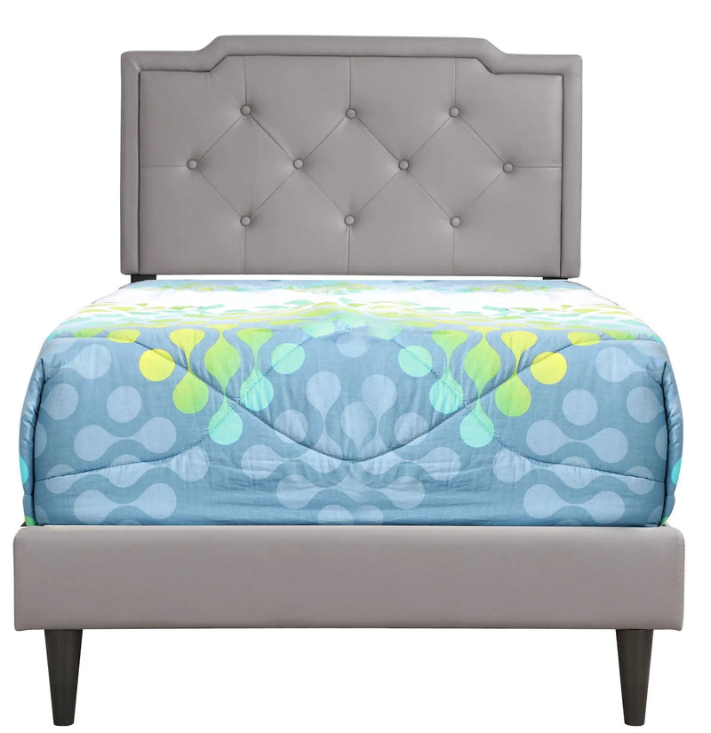 Button Tufted Bed Charming For Cozy Spaces by HouseOfZazla
