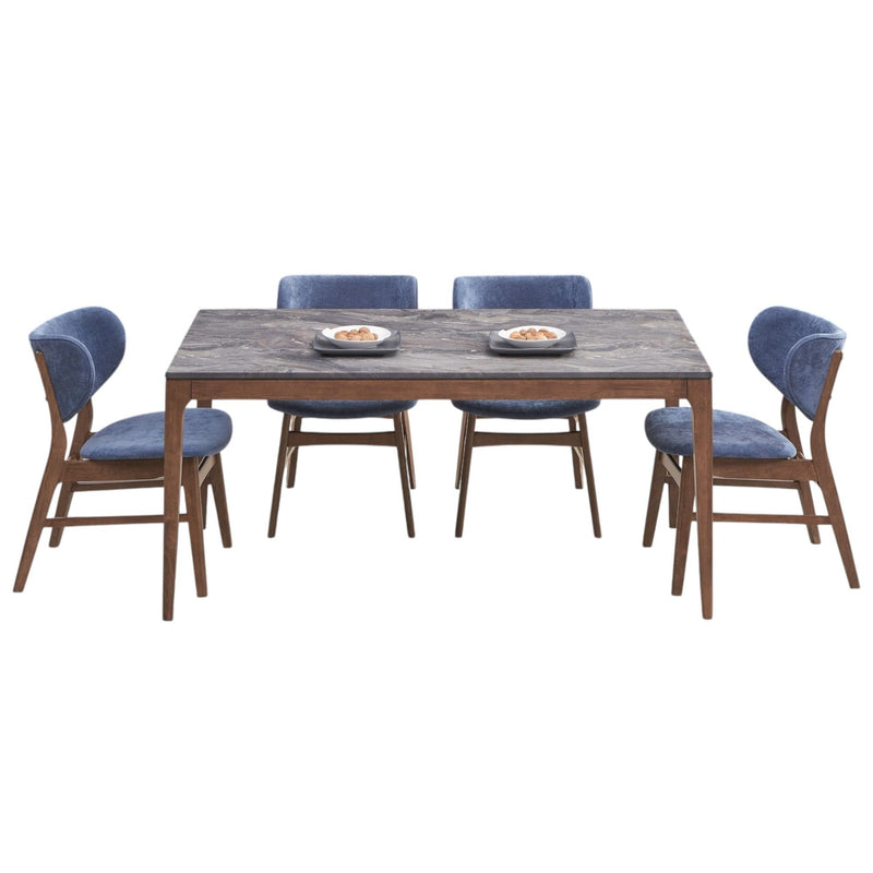 Bevis - 5 Piece Dining Set by HouseOfZazla