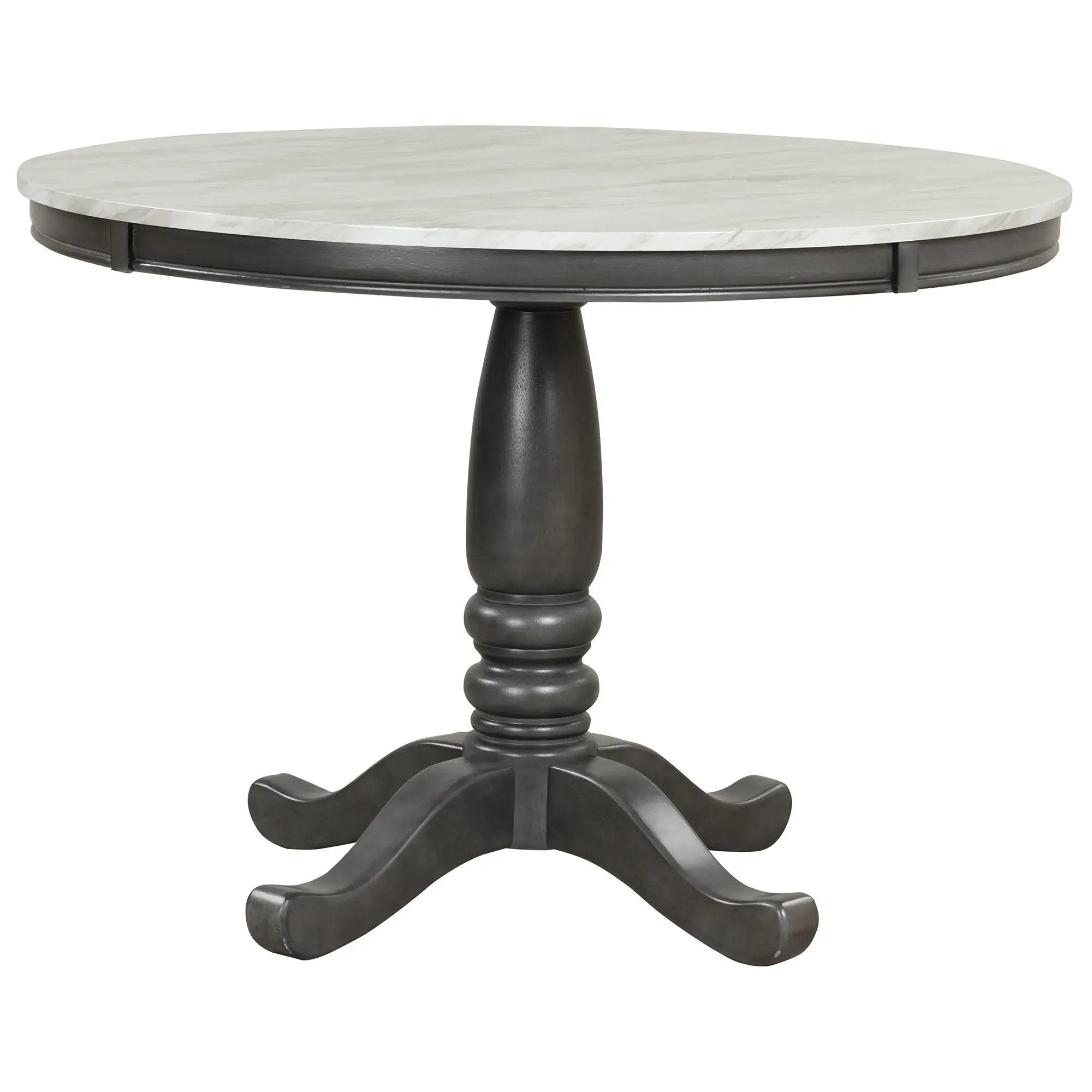 Dining Table - Gray - Faux Marble by HouseOfZazla
